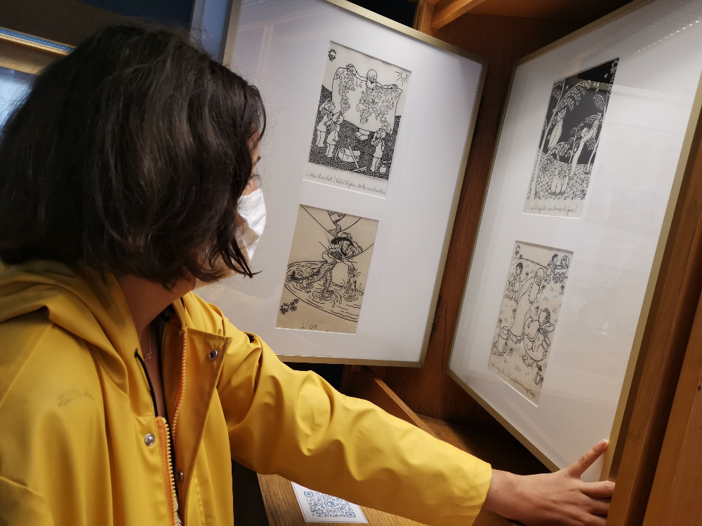 Le cabinet des dessins permet notamment de découvrir les dessins originaux de la Création du Monde de Jean Effel.